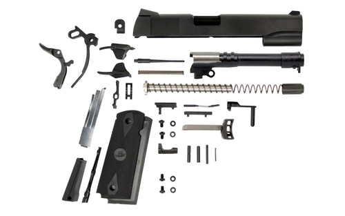 1911 Complete Parts Kit – 9mm / Black Parkerized 5″ Government Slide