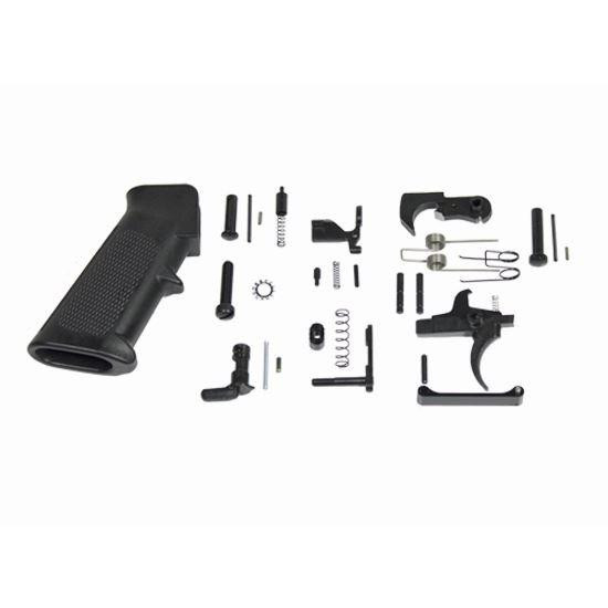 80% Lower Fire/Safe Marked and Mil-Spec AR15 Lower Parts Kit (w/ Hammer and Trigger)