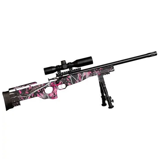 Crickett KSA2148 Precision Package 22 LR 1 16.13″ Muddy Girl Fixed Thumbhole Stock Blued Right Hand