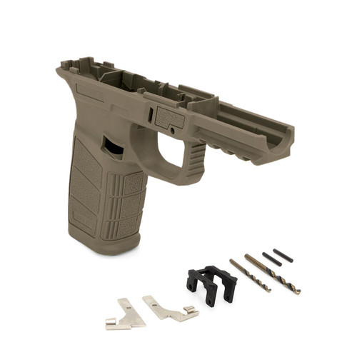 Geisler Defence Glock® 19x Compatible 80% Frame (Gen 2) – FDE