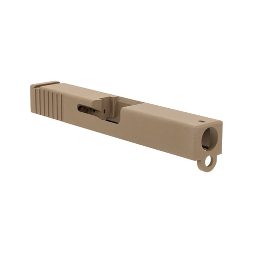 Glock® 19 Compatible Slide w/ Rear Serration – FDE