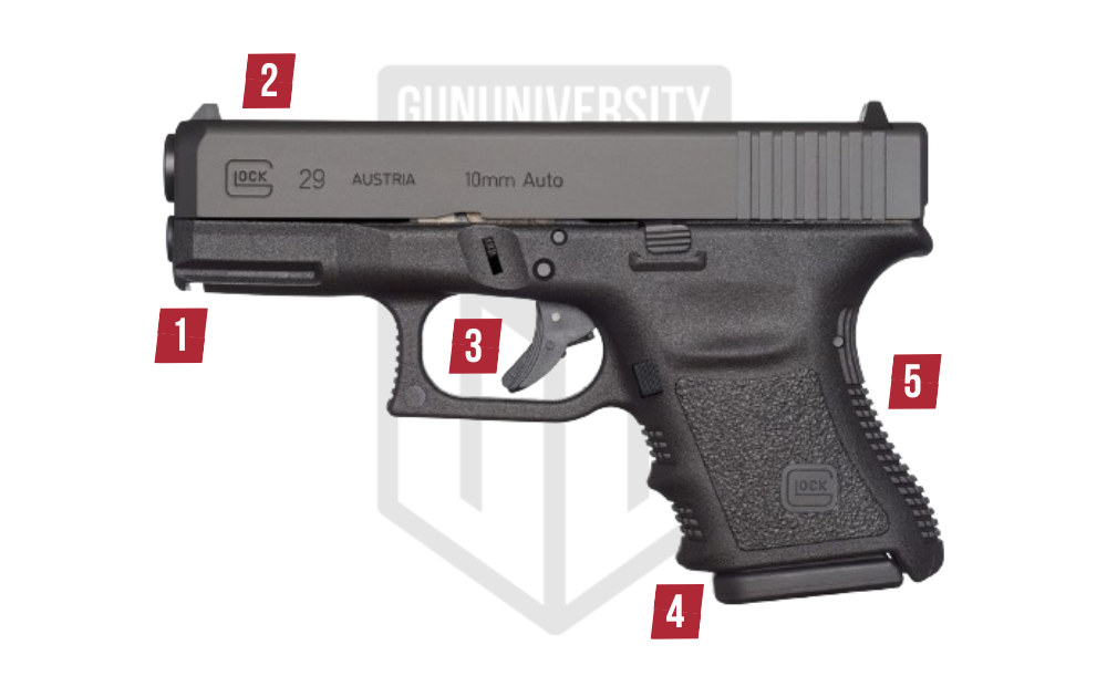 Glock G29 G4 10mm Auto Subcompact Pistol PG2950201