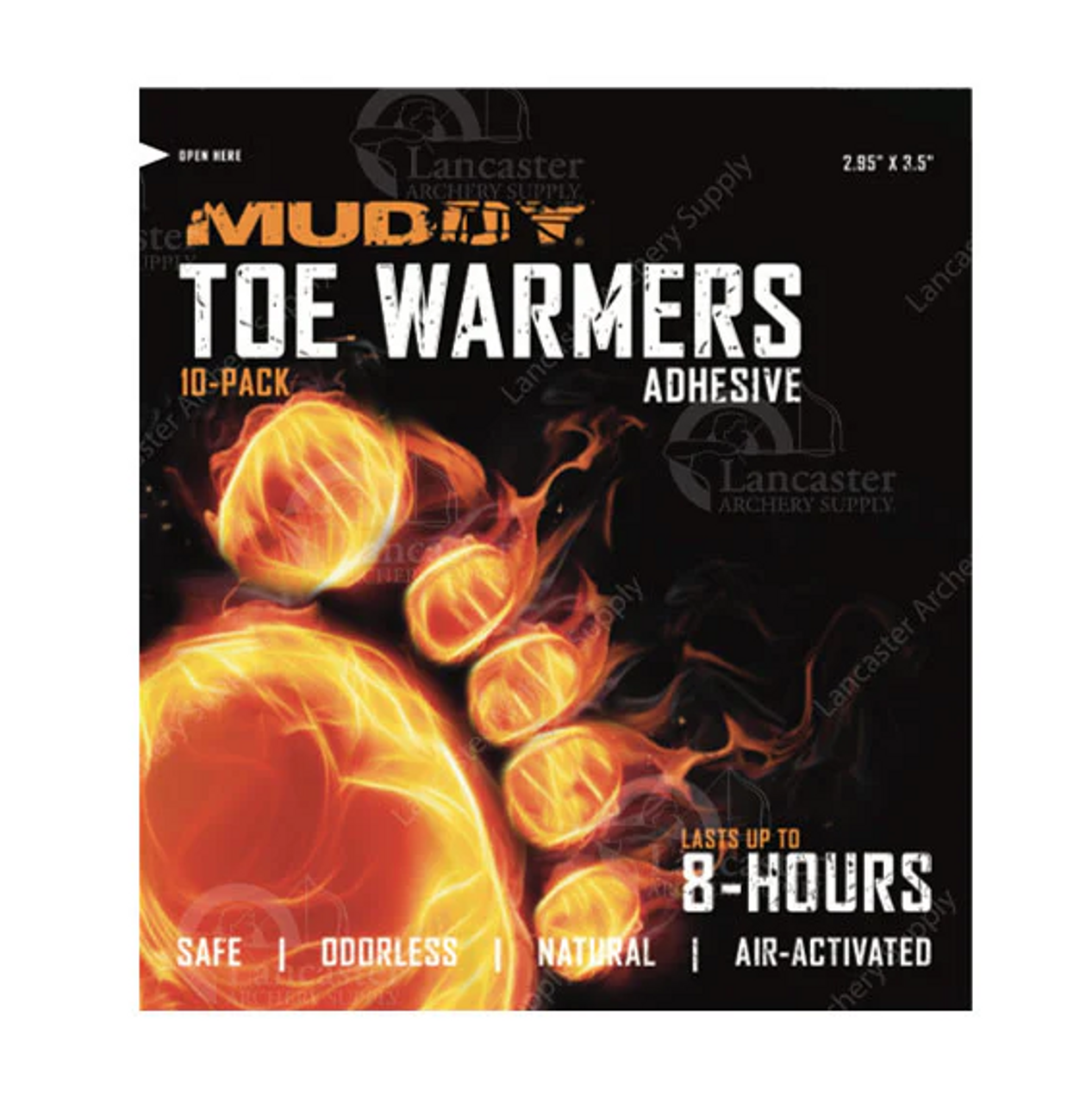 MUDDY TOE WARMER W/ ADHESIVE / 10 PACK