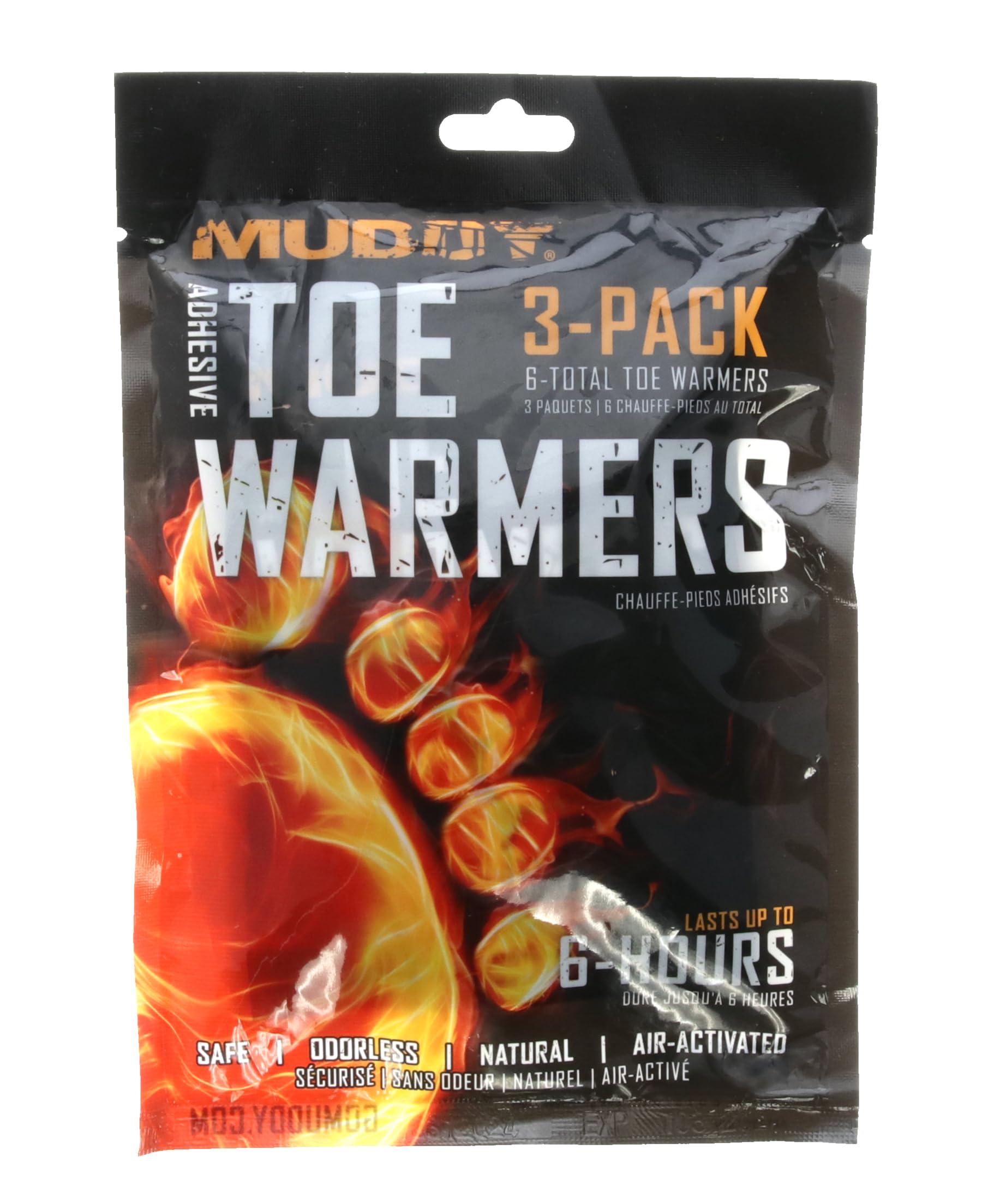 MUDDY TOE WARMER W/ ADHESIVE / 3 PACK