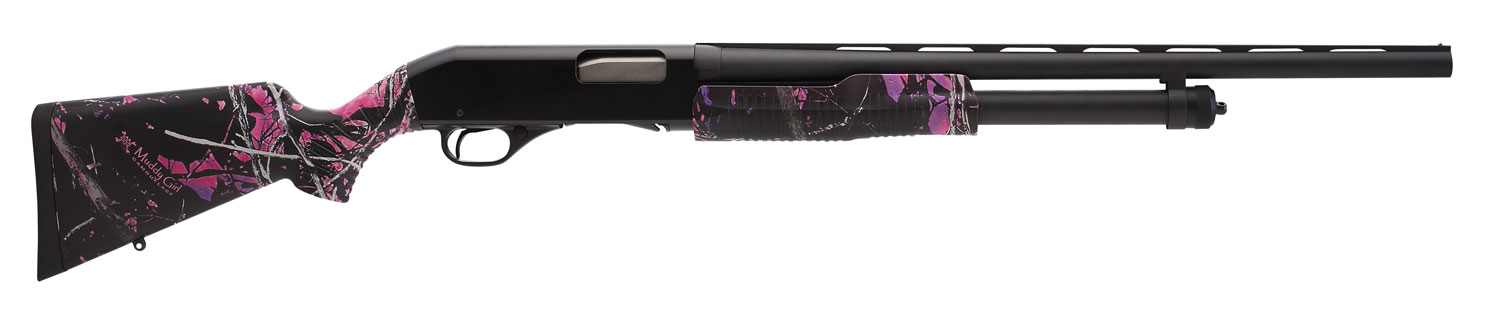 Stevens 22560 320 Compact 20 Gauge 26″ 5+1 3″ Matte Black Muddy Girl Ambidextrous Hand, SALE PRICE